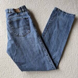 Ermenegildo Zegna Jeans Men 32x34 Straight Leg Denim Blue Italy Quiet Luxury $35